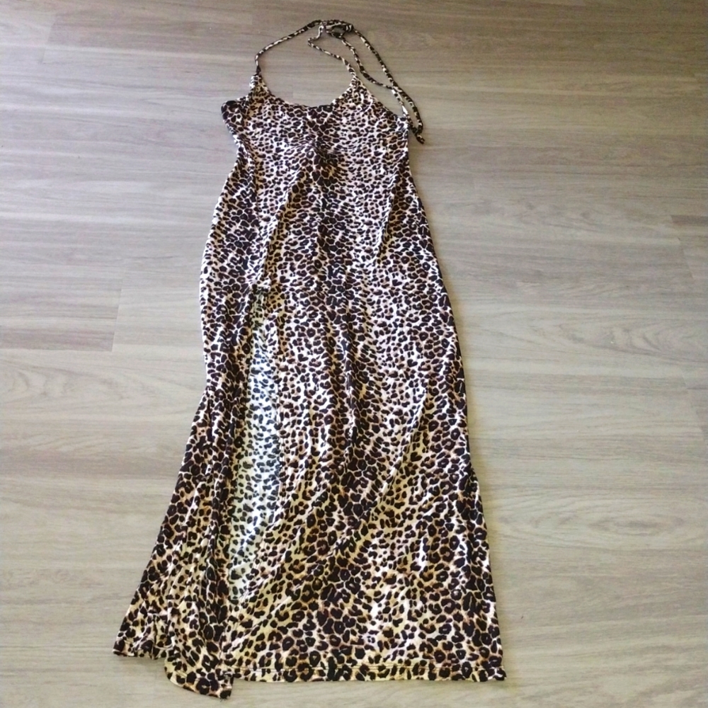 Sexy halter dress